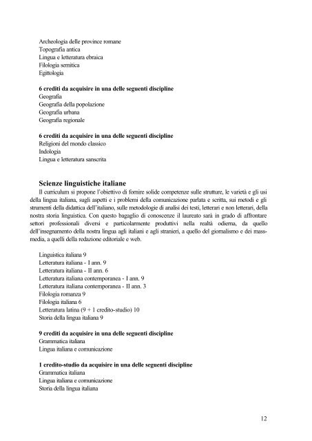 guida ai corsi triennali 03-04.pdf - Dipartimento di Filosofia ...