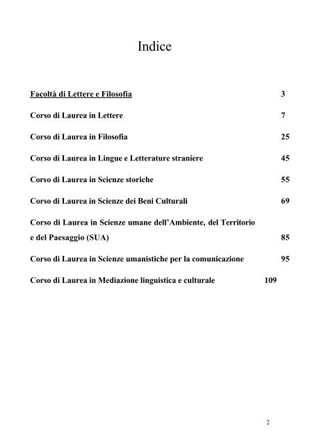 guida ai corsi triennali 03-04.pdf - Dipartimento di Filosofia ...