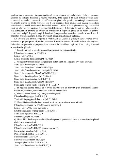 guida ai corsi triennali 03-04.pdf - Dipartimento di Filosofia ...