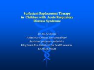 Surfactant replacement therapy in acute respiratory ... - RM Solutions