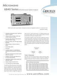 Microwave 6840 Series RF&Microwave System Analyzer - Blue Star ...