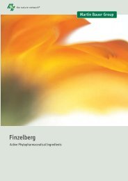 Finzelberg - Martin Bauer Group