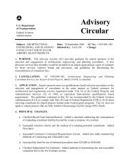 FAA Advisory Circular 150/5100-14D - ACConline.org