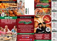 Party Package #2 - Rosati's Pizza