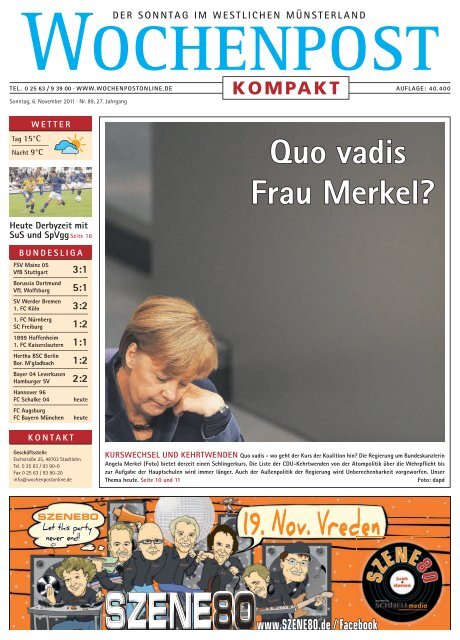 Quo vadis Frau Merkel?