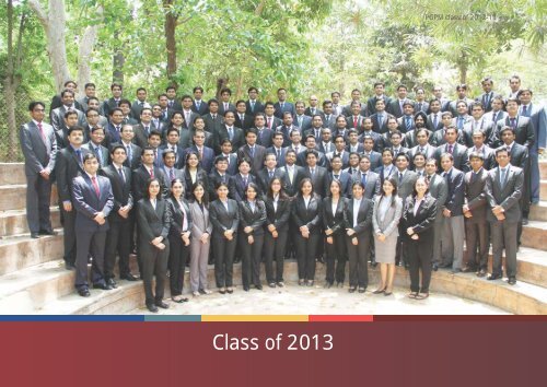 Class of 2013 - S.P. Jain Institute of Management and Research