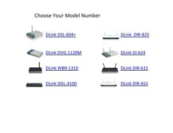 Choose Your Model Number - Q-See