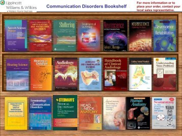 Communication Disorders Bookshelf