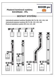 PlastovÃƒÂ© komÃƒÂ­novÃƒÂ© systÃƒÂ©my - sestavy - Ricom gas