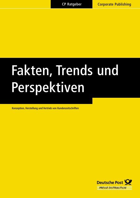 CP-Ratgeber // Deutsche Post AG - Marketing.ch