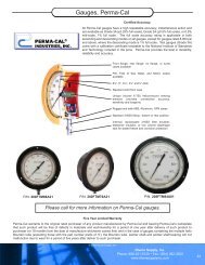 Perma-Cal Gauges - Divers Supply, Inc.