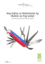 Ang Gabay sa Mekanismo ng Malinis na Pag-unlad - Carbon Market ...