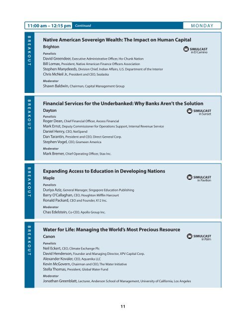 Shaping the Future - Milken Institute