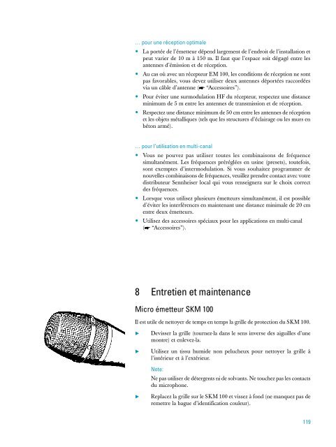 Sennheiser EW100 G1.pdf - Francis MERCK sur le NET