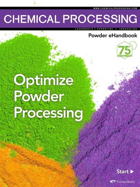Optimize Powder Processing - Chemical Processing