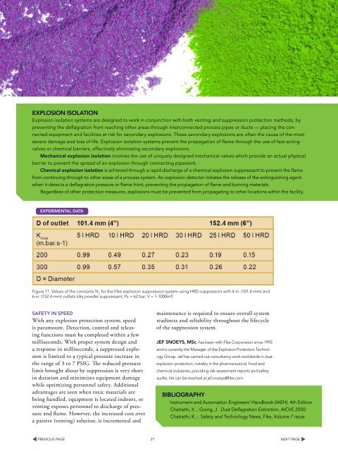 Optimize Powder Processing - Chemical Processing