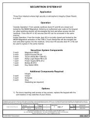 Three Door Interlock Wiring Diagram - Securitron Magnalock ...