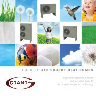 GUIDE TO AIR SOURCE HEAT PUMPS - Grant UK