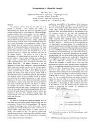 Determination of Silicon Die Strength - IEEE Xplore