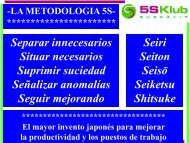 Euskalit - El Club 5S y sus actividades.