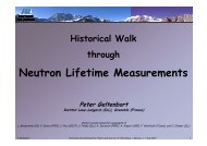 Neutron Lifetime Measurements - 8th International UCN Workshop ...