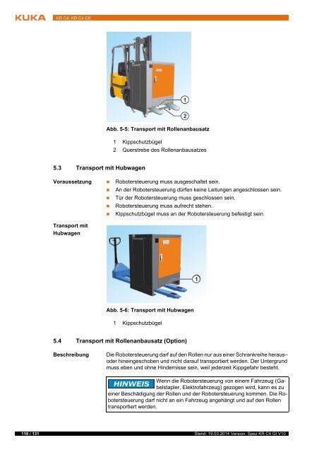 KR C4; KR C4 CK - KUKA Robotics