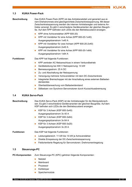 KR C4; KR C4 CK - KUKA Robotics