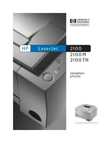HP LaserJet 2100 manual (CZ)