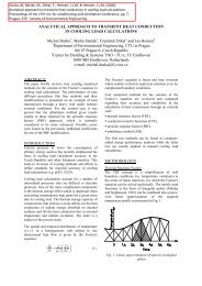 ANALYTICAL APPROACH TO TRANSIENT HEAT CONDUCTION IN ...