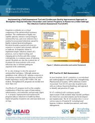 Implementing a Self-Assessment Tool and Continuous Quality ...