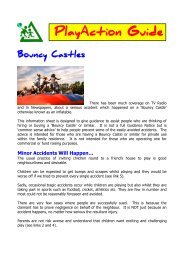 Bouncy Castles [PDF] - Fair Play For Children