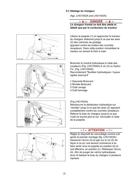 ROBUST F HDPM Instructions de service Chargeur frontal - Stoll