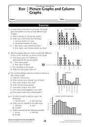 NSM 8 Student CD/Foundation Worksheet 8 - Pearson Australia ...