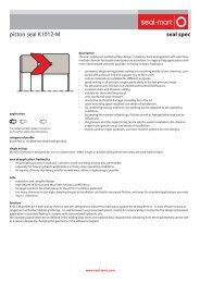 seal spec piston seal K1012-M - seal-mart