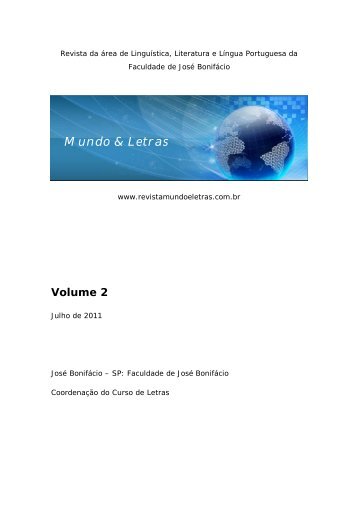 e-book completo - Revista Mundo & Letras