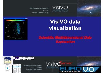 VisIVO data visualization - INAF