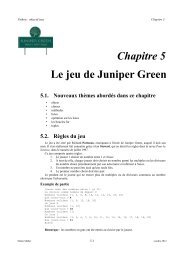 Chapitre 5 Le jeu de Juniper Green - Apprendre en ligne.net