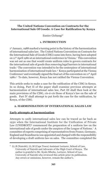 contract act pdf kenya Law Part of Contract  Home Yudhaccess  I.pdf International