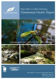 Manningham's Healthy Waterways Waterwatch Health Report