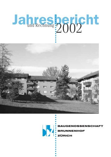 2002 - Baugenossenschaft Brunnenhof Zürich - Startseite