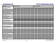 VITROS 250/350 Maintenance Log EN - Ortho Clinical Diagnostics