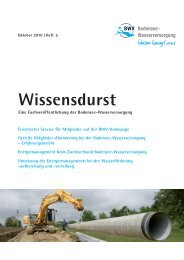 Wissensdurst - Zweckverband Bodensee-Wasserversorgung