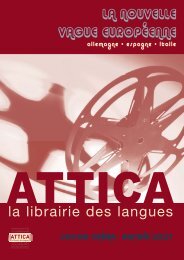 la librairie des langues - Attica