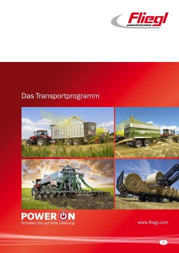 Das Transportprogramm - Fliegl Agrartechnik