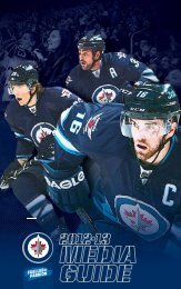 Media Guide (pdf) - Winnipeg Jets