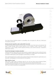 Manual Adhesive Sealer - FluidX