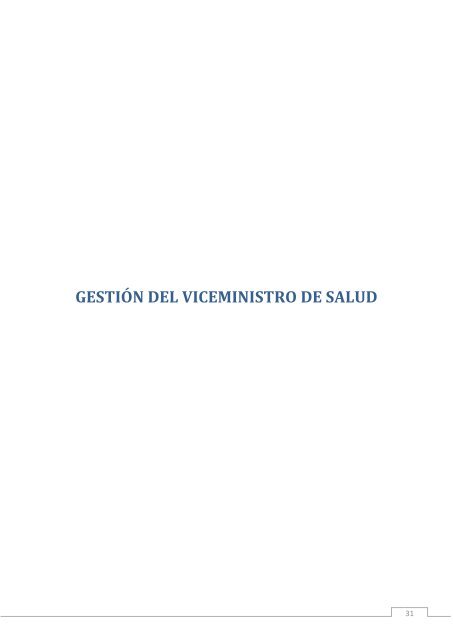 Regiones de Salud - Ministerio de Salud