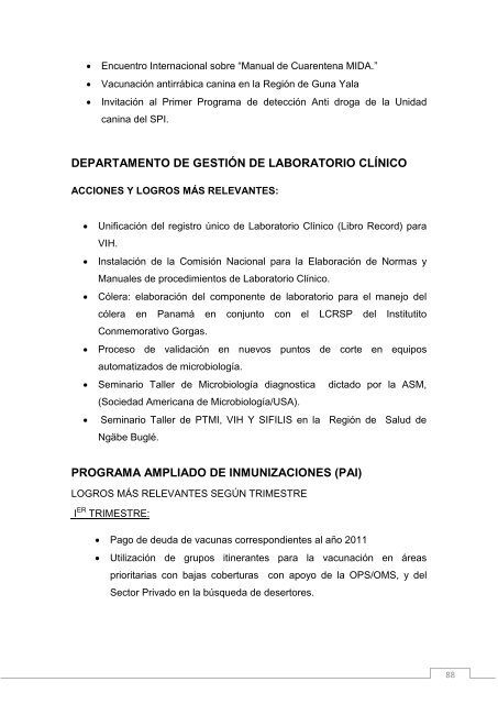 Regiones de Salud - Ministerio de Salud