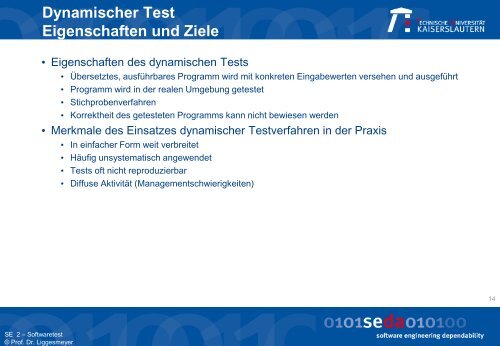 Strukturorientierte, kontrollflussorientierte Testverfahren ...