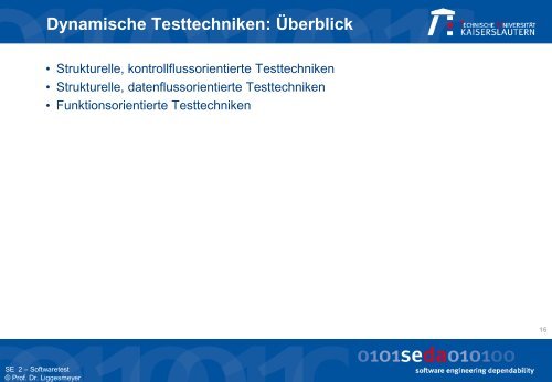 Strukturorientierte, kontrollflussorientierte Testverfahren ...